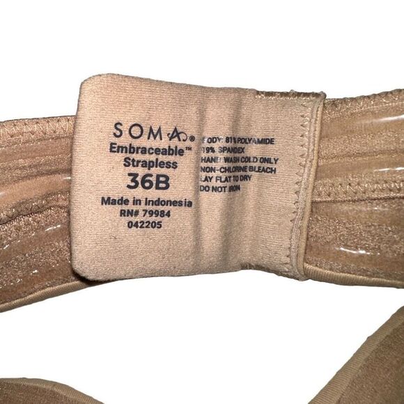 Soma embraceable strapless bra - Picture 3 of 5